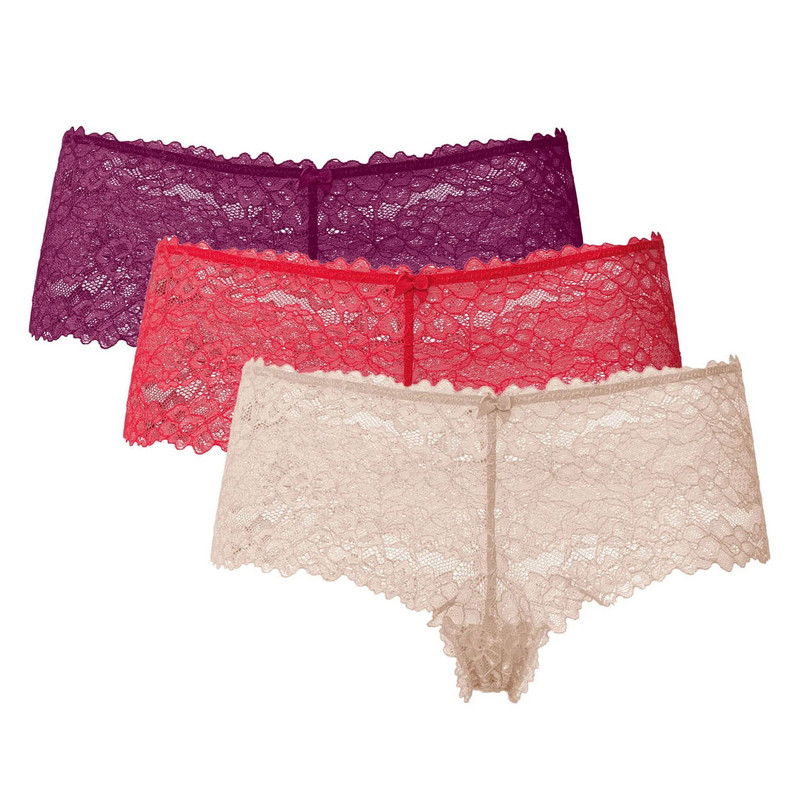 شورت زنانه اسمارا مدل Par1739 مجموعه 3 عددی