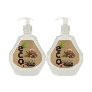 مایع دستشویی ایکومویست مدل almonds حجم 525 میلی لیتر بسته دو عددی