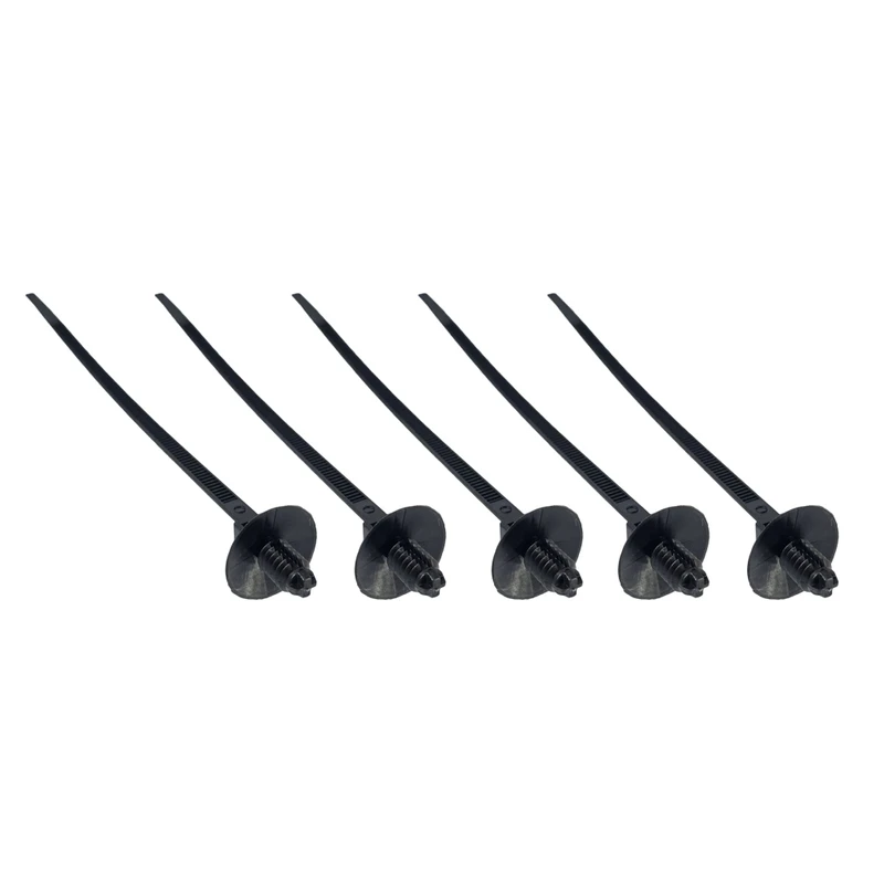 بست نگهدارنده سیم کشی خودرو مدل خار تسمه ای کد 05 بسته 5 عددی