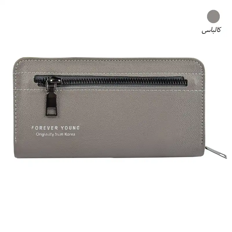 کیف پول زنانه مدل زیپی 8430