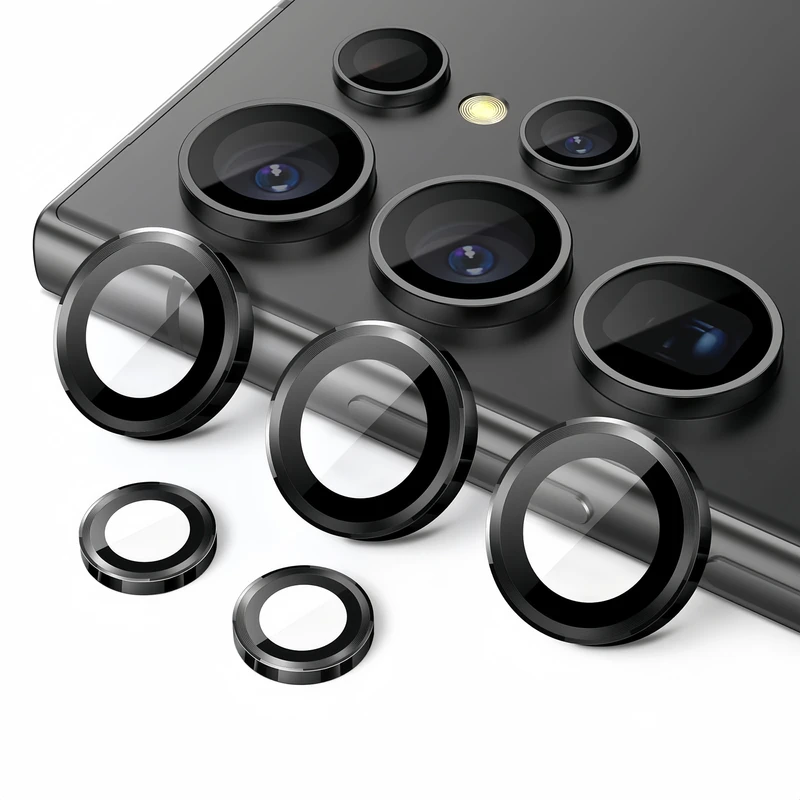 محافظ لنز دوربین راکی مایل مدل CAM-4 مناسب برای گوشی موبایل سامسونگ Galaxy S23 Ultra