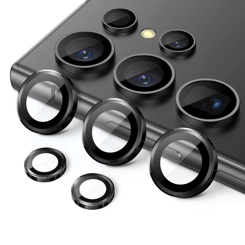 محافظ لنز دوربین راکی مایل مدل CAM-3 مناسب برای گوشی موبایل سامسونگ Galaxy S25 Ultra