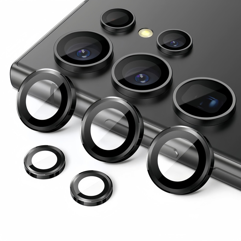 محافظ لنز دوربین راکی مایل مدل CAM-3 مناسب برای گوشی موبایل سامسونگ Galaxy S25 Ultra