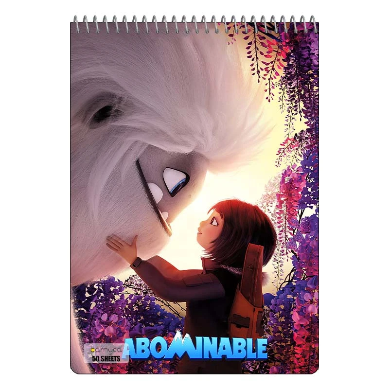 دفتر نقاشی 50 برگ کارنیکا طرح نفرت انگیز Abominable کد 35801