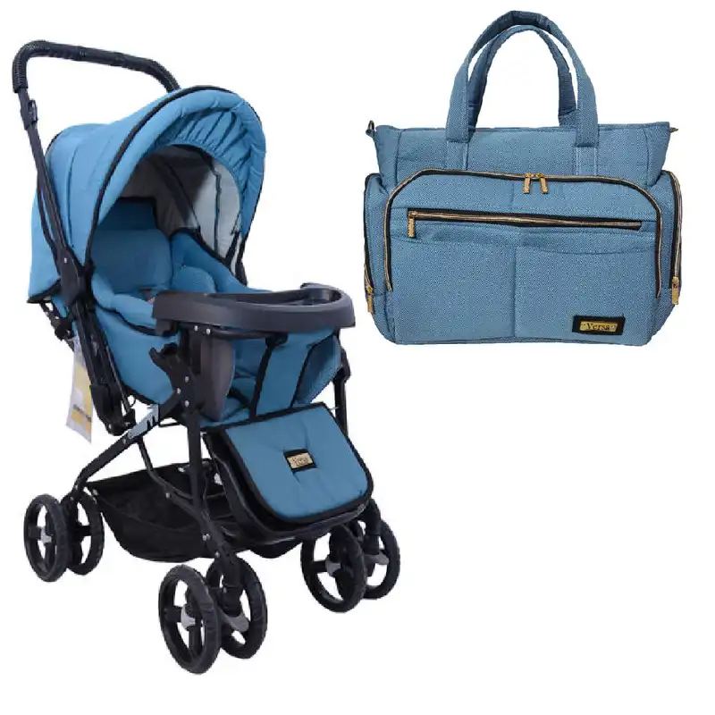 کالسکه کد 209 به همراه ساک لوازم کودک