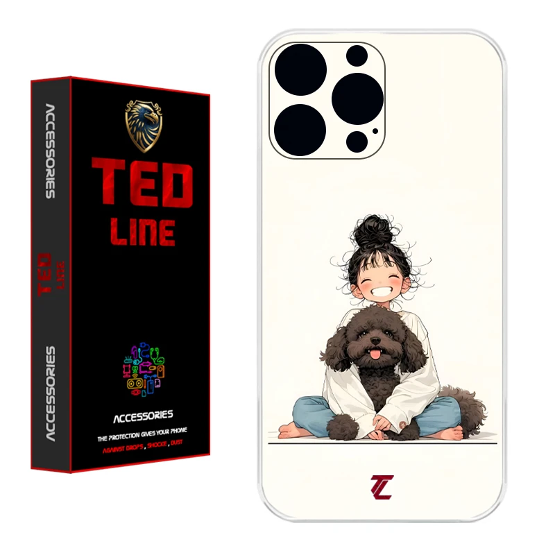 کاور تدلاین طرح سگ کد 1199 مناسب برای گوشی موبایل اپل Iphone 12 Pro