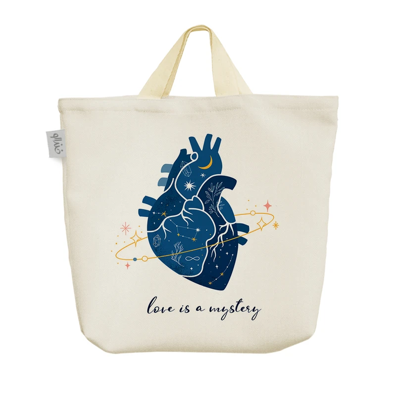 ساک خرید خندالو مدل قلب کد 1952