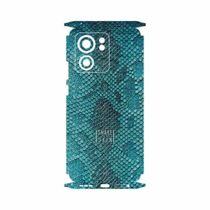 MAHOOT Blue Snake Skin-FullSkin Cover Sticker for Motorola Edge 40