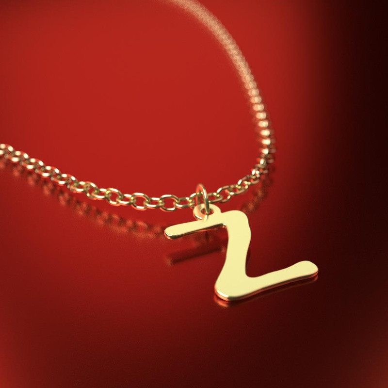 آویز ساعت طلا 18 عیار زنانه مدوپد مدل حرف Z کد CA17094
