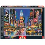 پازل 1000 تکه ادوکا مدل Times Square New York Neon