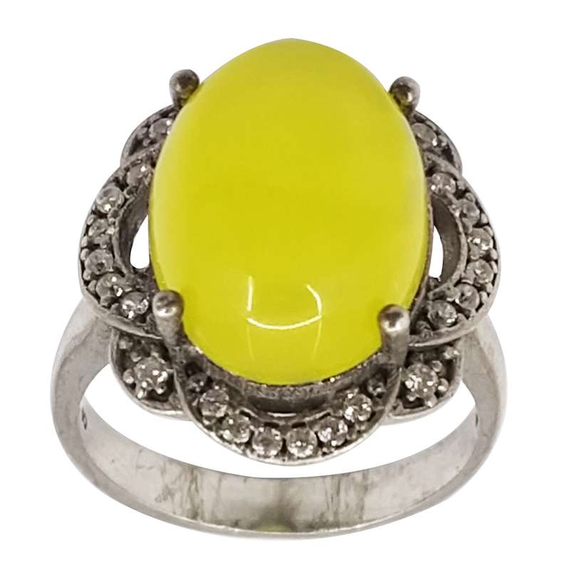 انگشتر نقره زنانه سلین کالا مدل شرف الشمس کد ce-As102