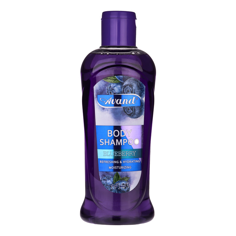 شامپو بدن آوند مدل Blueberry مناسب انواع پوست وزن 1000 گرم