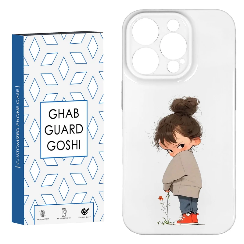 کاور قاب گارد گوشی طرح فانتزی دختر ملوس کد HARD-03 مناسب برای گوشی موبایل اپل IPHONE 15 PRO MAX