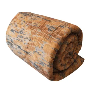 لحاف مدل کتان دو نفره سایز 220×240 سانتی متر