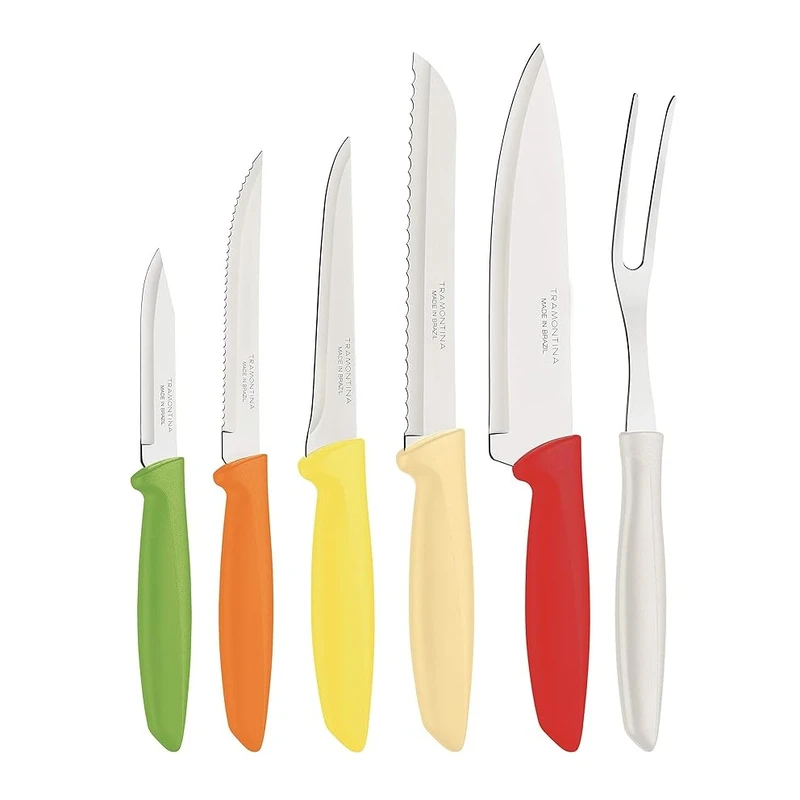 سرویس چاقو 6 پارچه ترامونتینا مدل Plenus