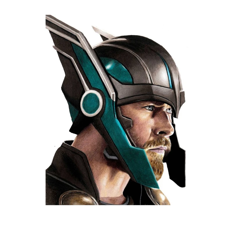 استیکر لپ تاپ و موبایل مدل سریال طرح تور اونجرز Thor Avengers کد 3167