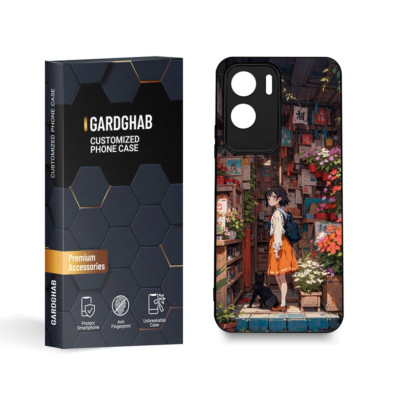 کاور گارد قاب مدل دخترانه مناسب برای گوشی موبایل آنر X50i \ 90 Lite 5G