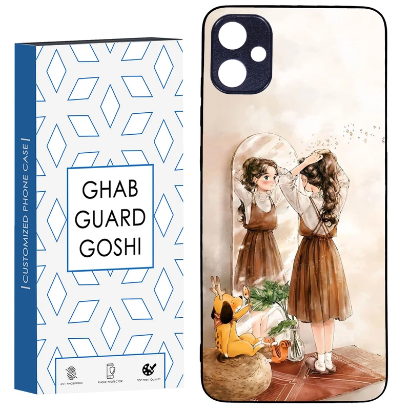 کاور قاب گارد گوشی طرح دخترانه کد TPU-019 مناسب برای گوشی موبایل سامسونگ Galaxy A05