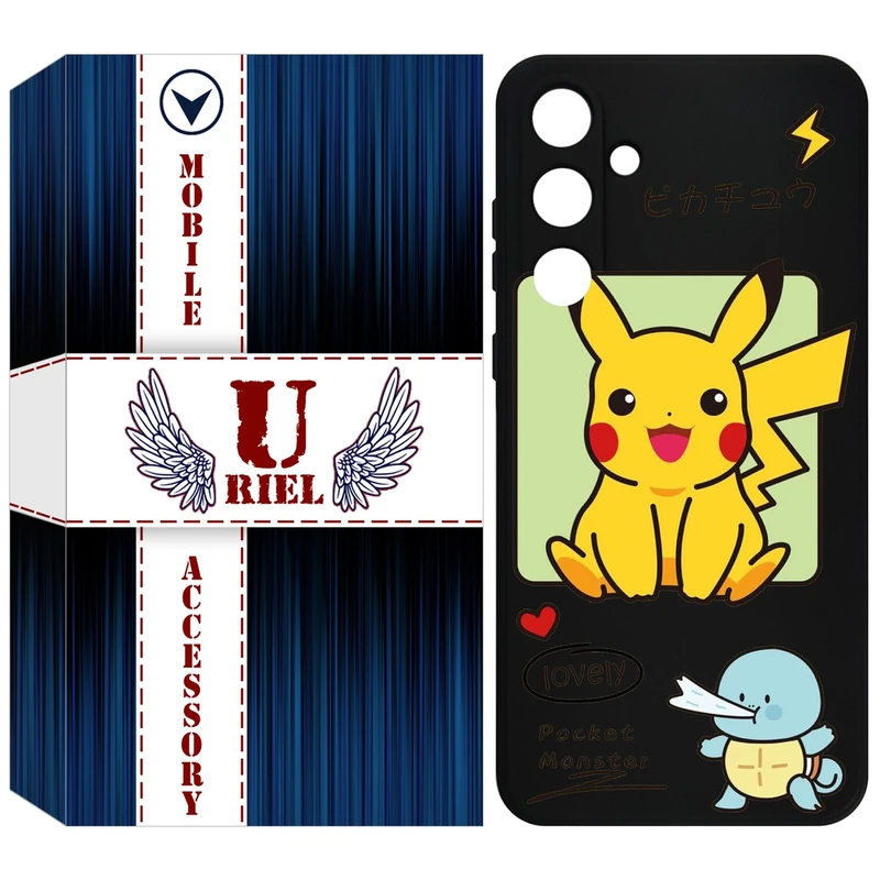 کاور یوریل مدل KSH کد 28 طرح پوکمون مناسب برای گوشی  موبایل سامسونگ Galaxy S25 FE