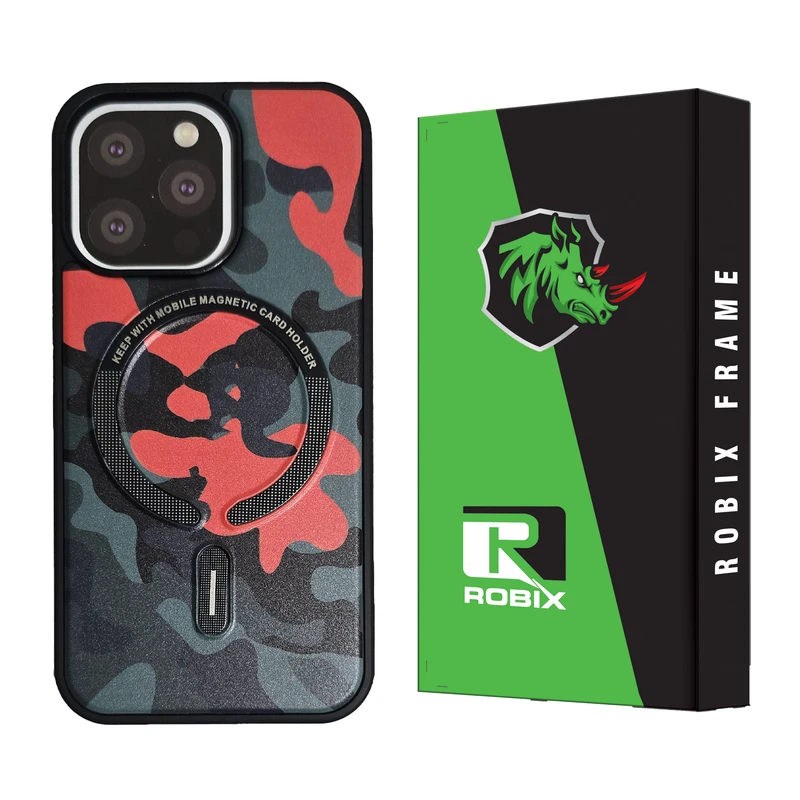 کاور روبیکس مدل چیریکی مناسب برای گوشی موبایل اپل iPhone 13 Pro