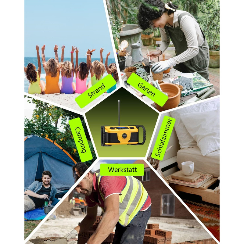 رادیو FM یومه مدل DB-322 دارای Bluetooth