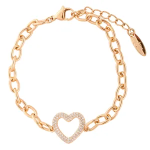 دستبند زنانه ژوپینگ مدل قلب کد B3508