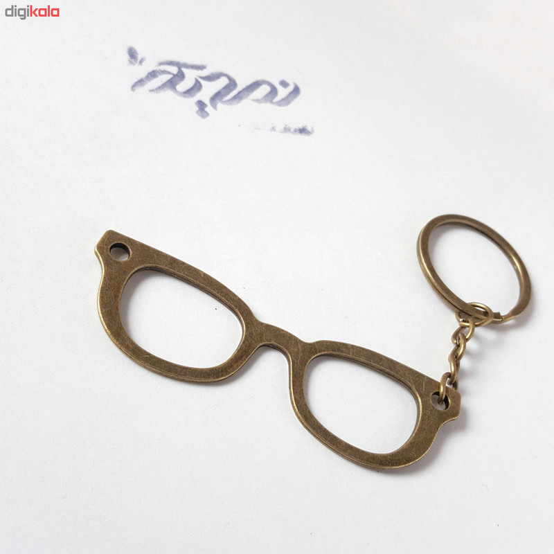 جاکلیدی دخترانه نمدیکا طرح عینک مدل سیلویا