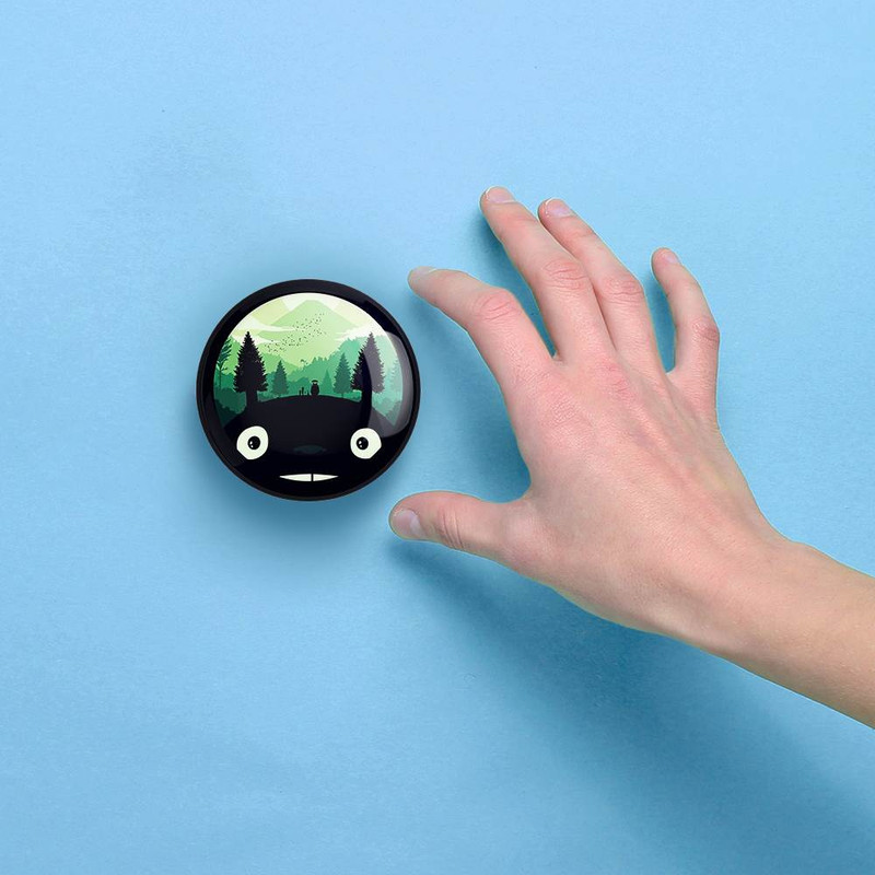 آینه جیبی خندالو مدل انیمه توتورو Totoro  کد 12811