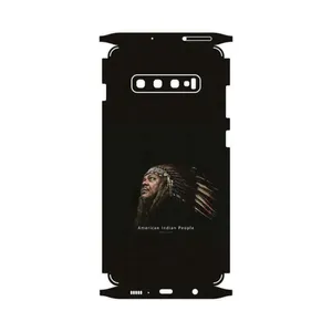 MAHOOT Portrait of an Indian Man-FullSkin Cover Sticker for Samsung Galaxy S10 Plus