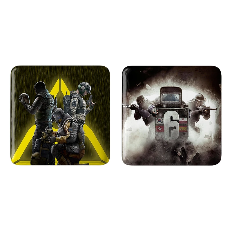 مگنت خندالو طرح رینبو سیکس Rainbow Six کد 1032310317 مجموعه 2 عددی