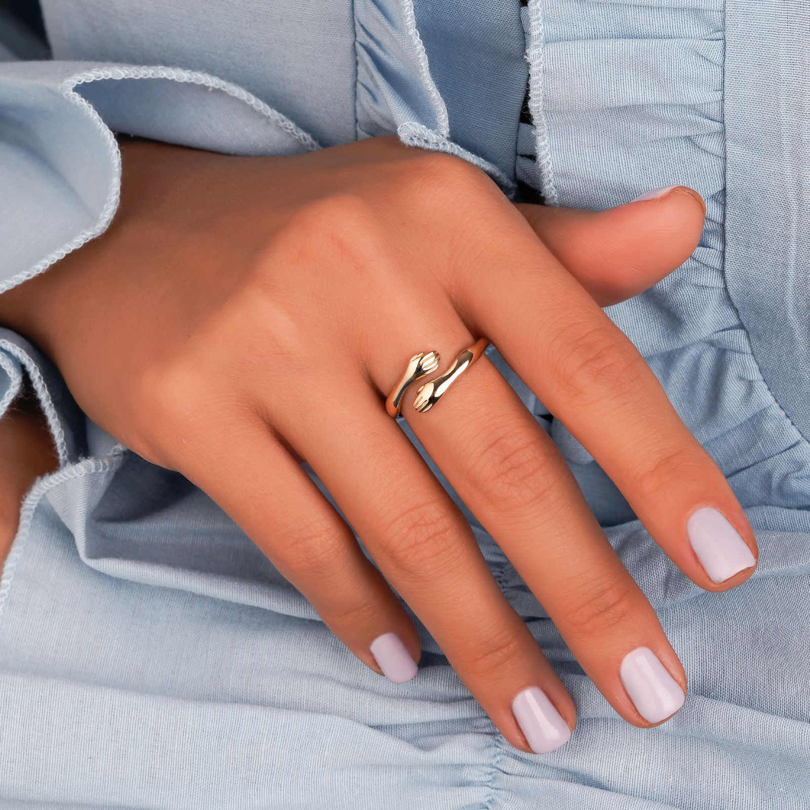 انگشتر طلا 18 عیار زنانه جواهری سون مدل 3913 -  - 4