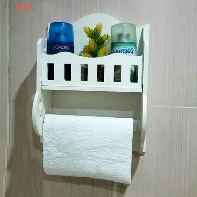 پایه رول دستمال کاغذی طرح نرده ای