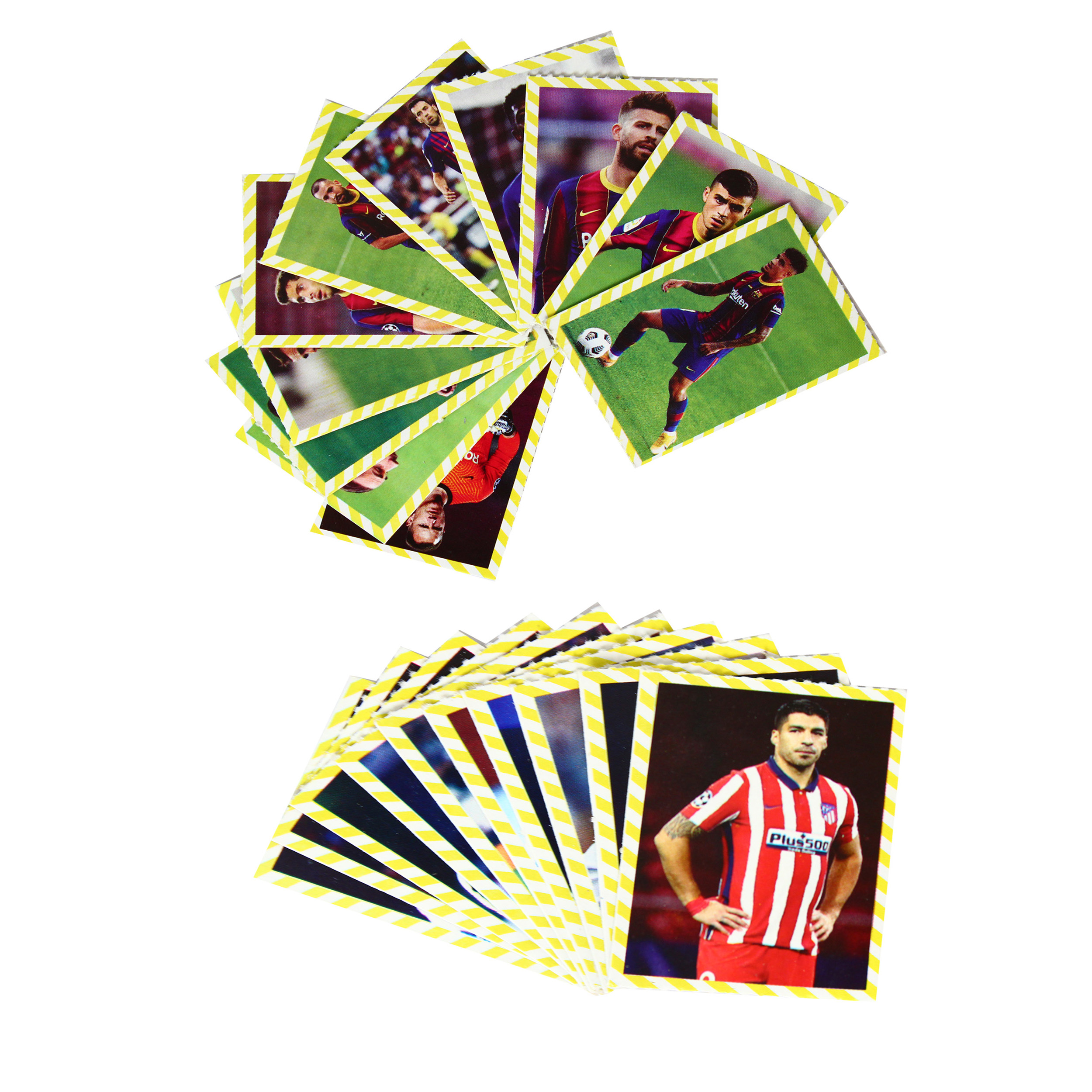 بازی فکری مدل کارت بازی فوتبال کد EUFA CP 08 مجموعه بیست عددی