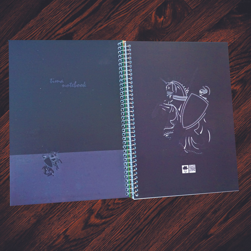 دفتر مشق 50 برگ تیما مدل پارسا مجموعه 9 عددی