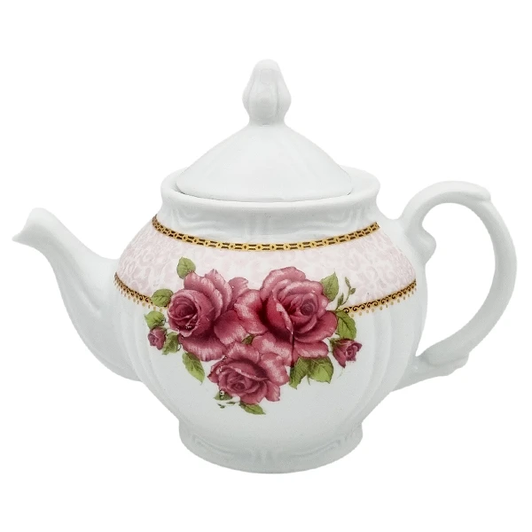 قوری مدل ترمه کد 11234xroz گنجایش 750 میلی لیتر