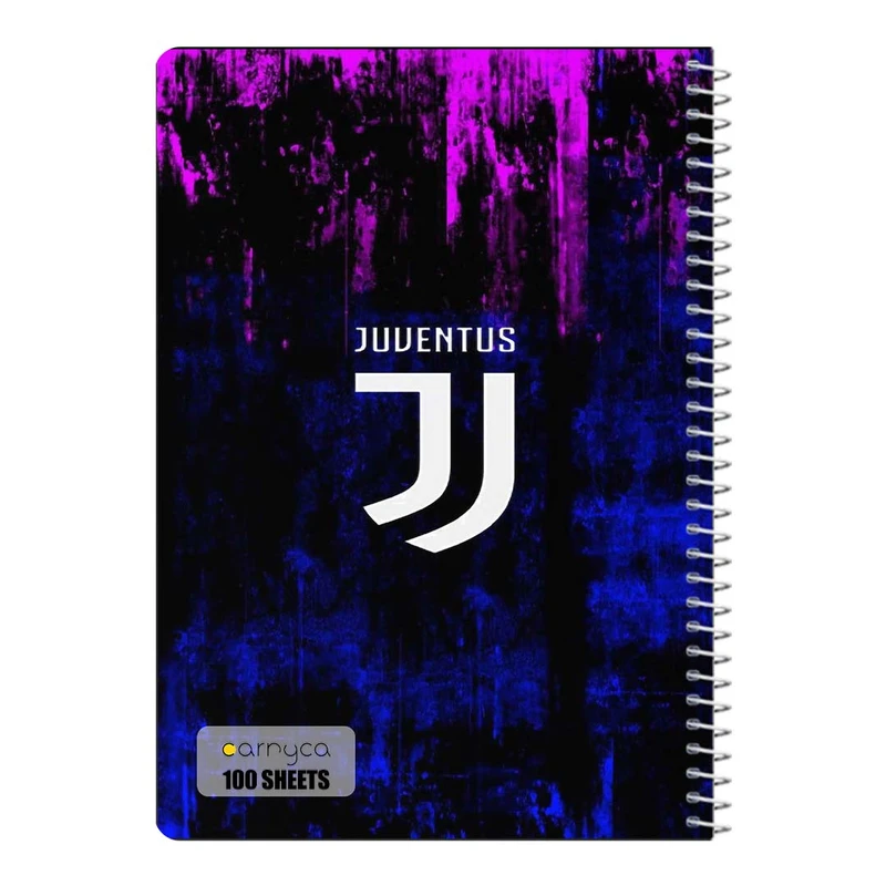 دفتر مشق 100 برگ سیمی کارنیکا طرح یوونتوس Juventus کد 63121
