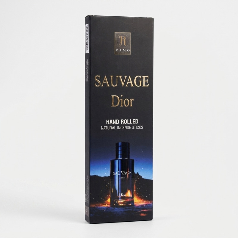 عود دست ساز رامو رایحه Sauvage بسته ۲۰ عددی