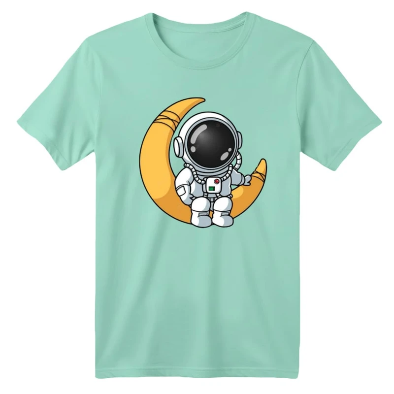 تی شرت آستین کوتاه بچگانه مدل فضانورد کد ۱۱