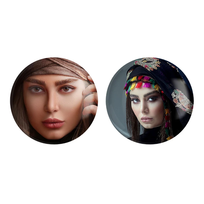مگنت خندالو طرح سحر قریشی کد 1045810468 مجموعه 2 عددی
