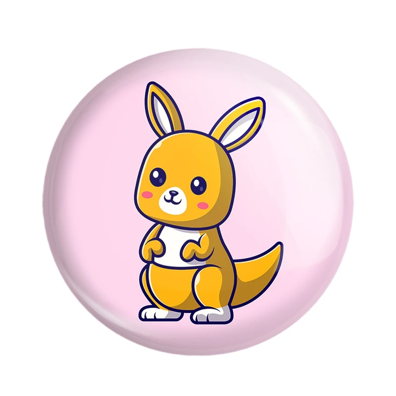 مگنت خندالو مدل حیوانات بامزه کانگورو کد 29699