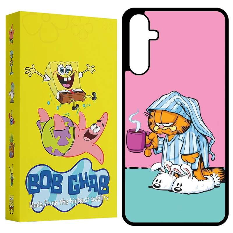 کاور باب قاب طرح گارفیلد مدل BCPA14 مناسب برای گوشی موبایل سامسونگ Galaxy A14 4G / A14 5G / M14 5G