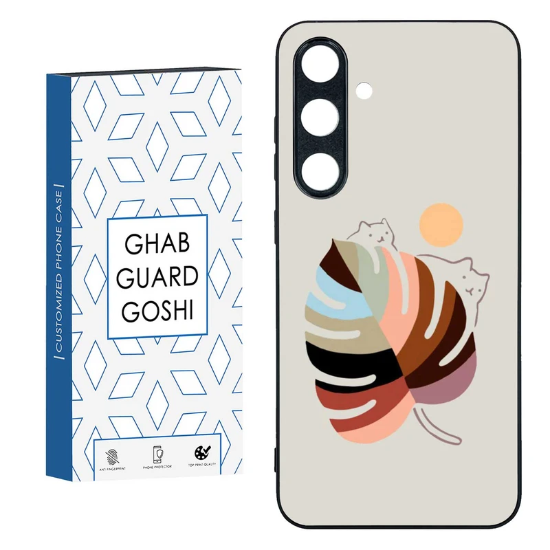 کاور قاب گارد گوشی طرح گربه کد TPU-014 مناسب برای گوشی موبایل سامسونگ  GALAXY S24 FE  