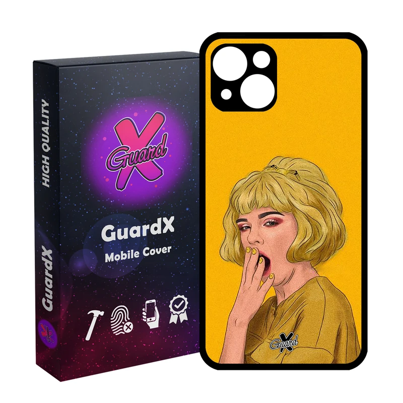 کاور گارد ایکس طرح Girl مدل Glass10311 مناسب برای گوشی موبایل اپل iPhone 13