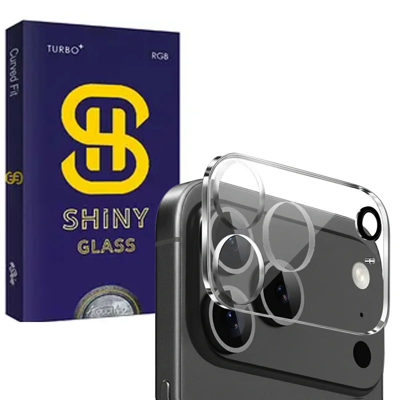 محافظ لنز دوربین شیشه‌ای آتوچبو مدل i17 Clear مناسب برای گوشی موبایل اپل iPhone 17 ProMax