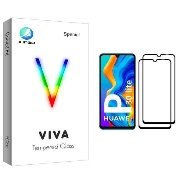 محافظ صفحه نمایش جانبو مدل Viva Glass مناسب برای گوشی موبایل هوآوی P30 lite بسته دو عددی