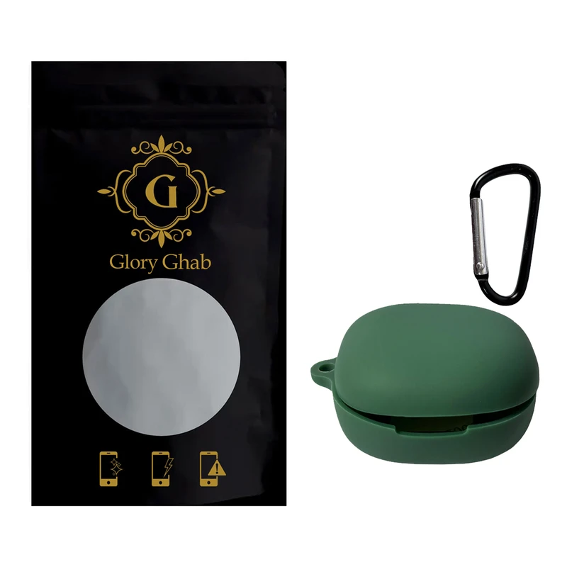 کاور گلوری قاب مدل CIP مناسب برای کیس هدفون بی سیم کیو سی وای Melobuds ANC HT05 به همراه قلاب