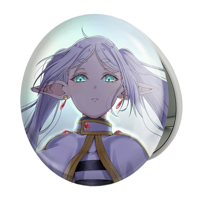 آینه جیبی خندالو طرح انیمه فریرن (Frieren) مدل تاشو کد 33973