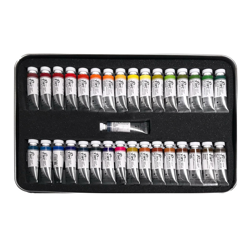 آبرنگ 33 رنگ شین هان مدل pwc