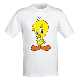 تی شرت آستین کوتاه دخترانه طرح توییتی کد 30