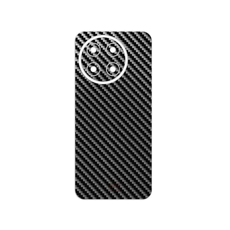 برچسب پوششی ماهوت مدل Glossy-Silver-Fiber مناسب برای گوشی موبایل تکنو Spark 30 Pro